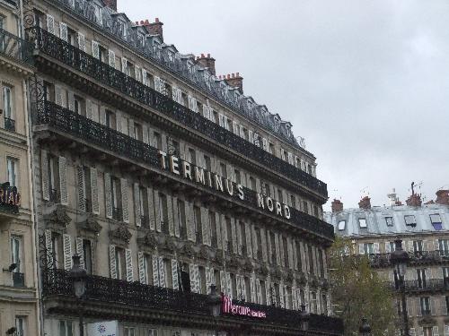 The terminus nord hotel - This hotel is right opposite the gare du nord station in Paris