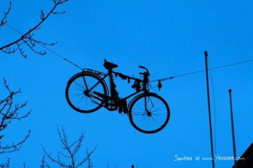 Bicycle - Bicycle flying