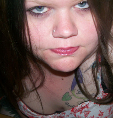 me - A recent pic of me.. with blue hair