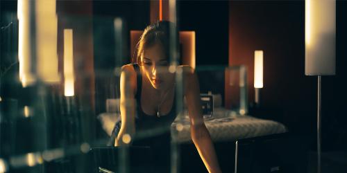 NFS Undercover hot chick - this girl features in the nfs undercover. the best graphics game ever made in racing