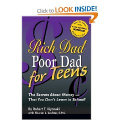 Rich Dad Poor Dad by Robert Kiyosaki - This is a great which must be read by everyone who wants to be rich
