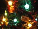 Christmas lights - Stars on a string