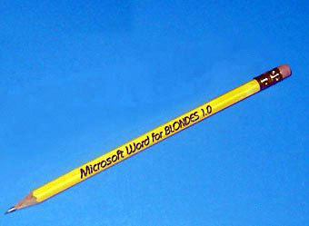 Microsoft - Microsoft word 4 BLONDE