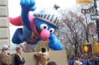 Macy&#039;s Thanksgiving Day Parade - Picture of a character balloon at the Macy&#039;s Thanksgiving Day Parade.