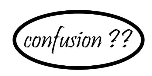 confusion - we all feel this way sometimes