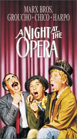 A Night At The Opera - The poster of the movie A Night At The Opera