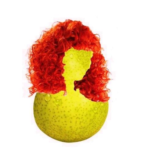 Red Hairpear - With locks of fiery red the redhairpear is a force to be reckoned with aqnd the most sassy of ALL the fruits!