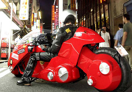 real life anime bike - this is a real life anime bike that some one designed.