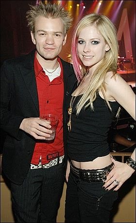 avril and her husband - sweet love