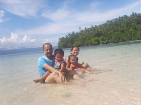 my family - This is me together with my two kids and my husband