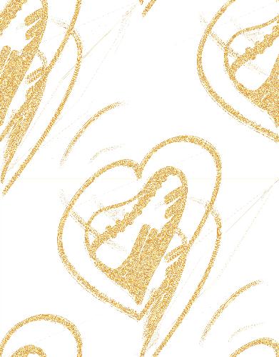Having fun with photos, jasc, and adobe - Hearts transformed into pieces of abstract art.
