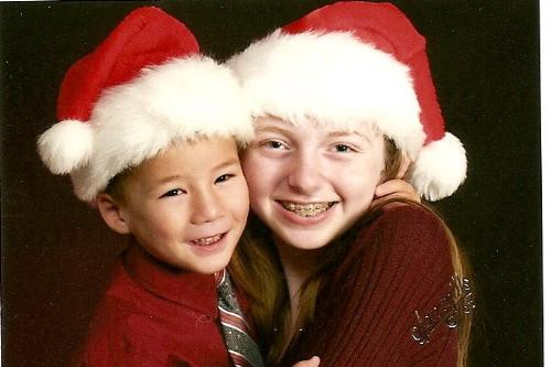 Katelyn and Liam - These are my grandkids kate and Liam. It is from last year.