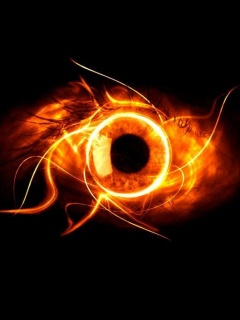 fiery eye - fiery eye full of fire of wrath