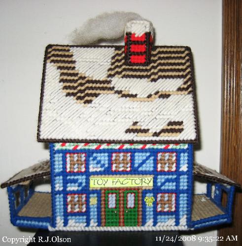 Chrsitmas Decorations - My mom made these many years ago and I've had them for about 20 years or so now.