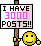3000 posts - It is a smilie holding up a sign that says 3000 posts. Do you think it is cute?