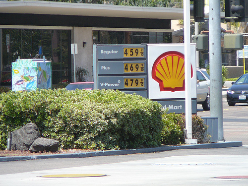 Gas Prices - A snapshot of gas prices.