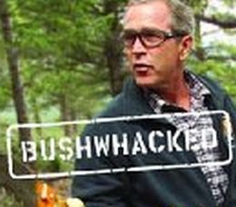 President George Bush and the Environment - A snapshot of President George Bush on the forest.