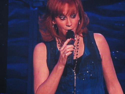 Reba McEntire - Photo from the Reba and Kelly concert I attended Reba McEntire - Photo from the Reba and Kelly concert I attended