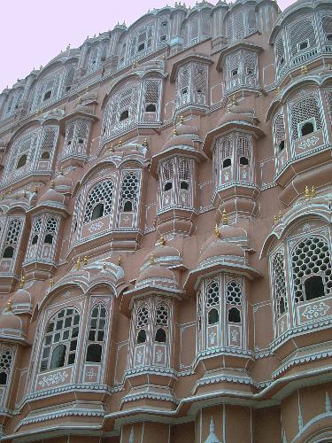 Hawa Mahal form Jaipur - The historic hawa mahal from Jaipur city of Rajasthan.