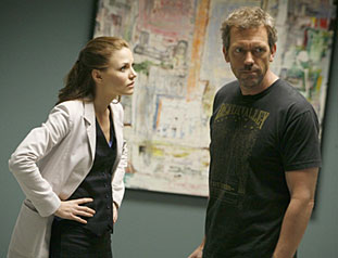 Drs Allison Cameron and Greg House - From Fox's hit TV show, House, MD.
