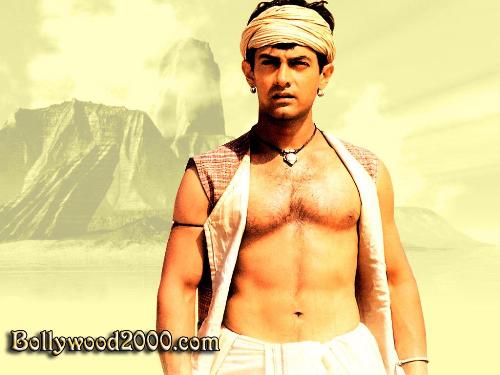 lagaan look of aamir khan - lagaan snap shot