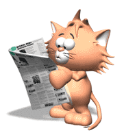 Cat Reading Paper - All in gif format. Cat Reading Paper - All in gif format.