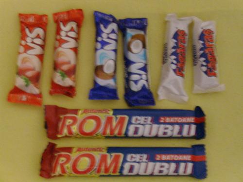Romanian Chocolates - All of this are produced by Cadbury Romania under the name of Excelent products and they are in general cheap. The'ROM' Chocolate is one with tradition produced for over 20 years (perhaps much more).