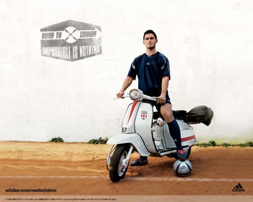 lampard - frank riding on a motor
