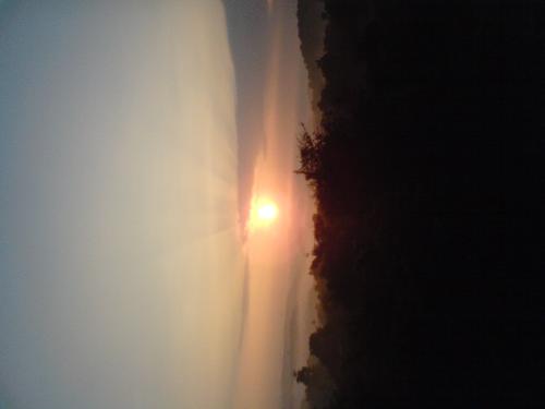 Sunset photo - A sunset photo taken from the college building