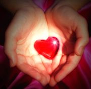 Love Heart - The shining heart symbolizes the power of love within.