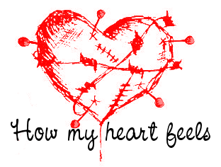heart break - How my heart feels when it is broken. Ouch.