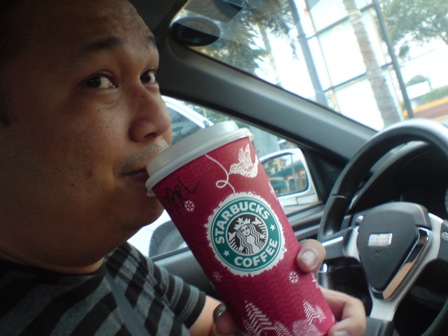 osito - osito drinking coffee