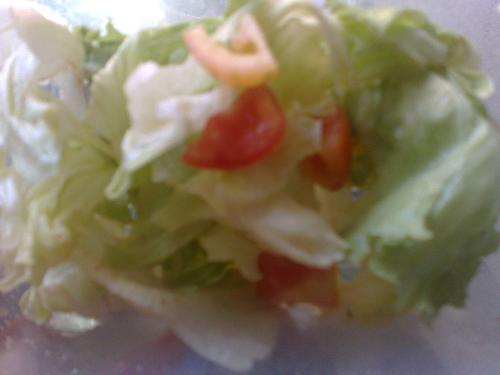 eating - salad