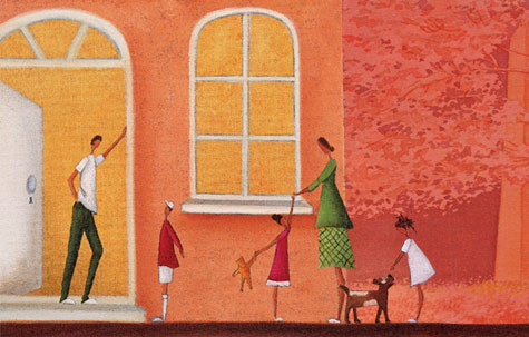 family - family drawing