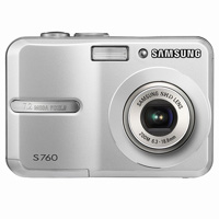 a picture of my new digital camera Sumsung S760 - this is my new digital camera Sumsung S760. I like it very much.
