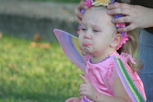 Luanns pouty face - My daughter Luann at 22 months with a pouty face because the ducks were on the other side of the pond and wouldn't 'play' with her LOL.