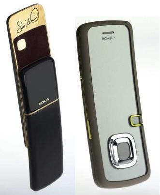 Cell phone. - nokia 7480 fashion phone concept