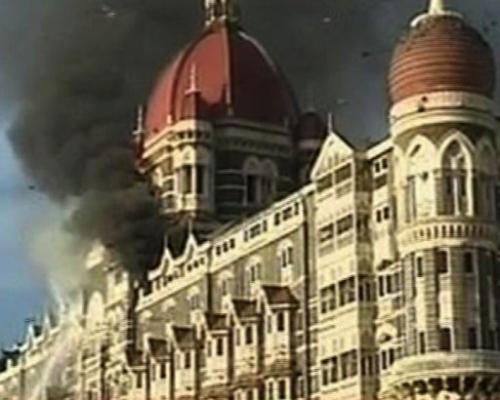 TajMahal Hotel - Tajmahal Hotel in flames