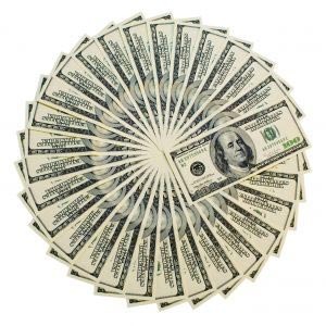 money - just shy from have this months payout.