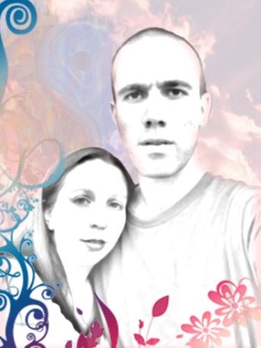 me and my jessebear - A pic of me and my man before he left for active duty.