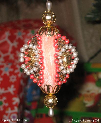 HandMade Ornament - Mom made this in the late 50&#039;s I think.