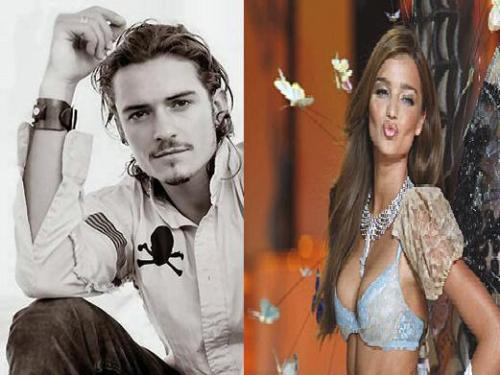 Orlando Bloom and Miranda Kerr - A snapshot of couple Orlando Bloom and Miranda Kerr.