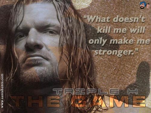 wwe - hhh
