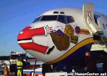 Santa is coming to town...ups - Santa is coming to town...ups