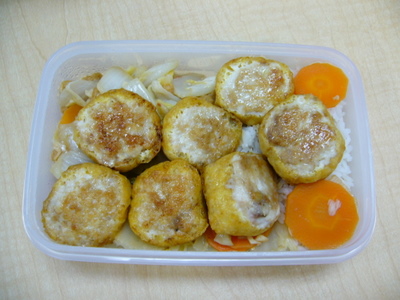 My lunchbox - This is the lunch box I've prepared for myself some time ago.