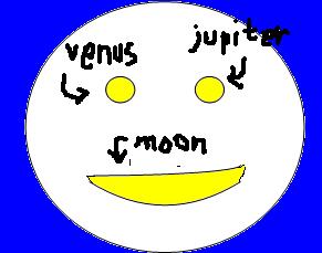 smiling moon - this is so amazing.. this is how it looks like.. somewhat..haha. sorry, i&#039;m not good with drawings.. smile! ^__^