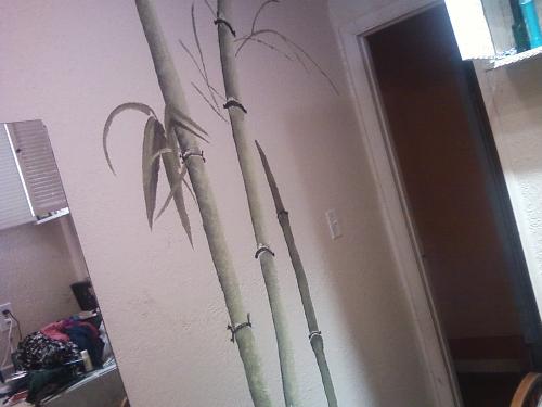 mural - bamboo