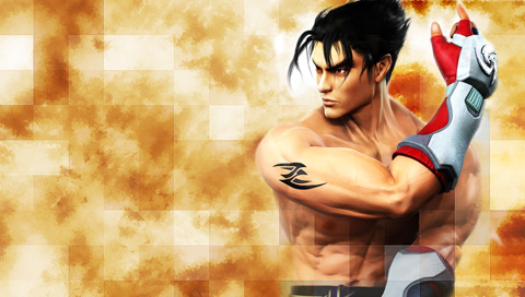 tekken  - tekken, jin kazama  this image can be used as a PSP wallpaper