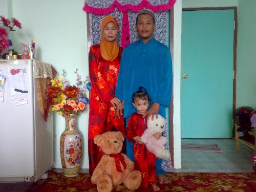 my family.. - this hari raya aidil fitri time..