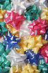 a picture of many colored bows, red, pink, green,  - a picture of many colored bows, red , pink, green, and yellow